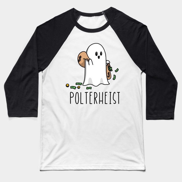 Polterheist Baseball T-Shirt by thecurlyredhead